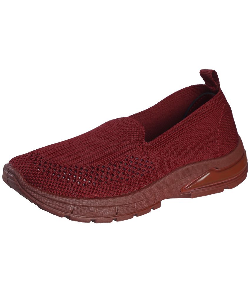     			Catbird Maroon Women's Loafers