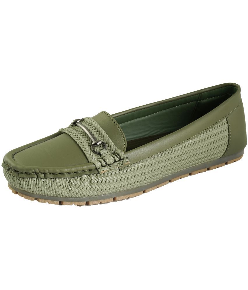     			Catbird Olive Women's Loafers