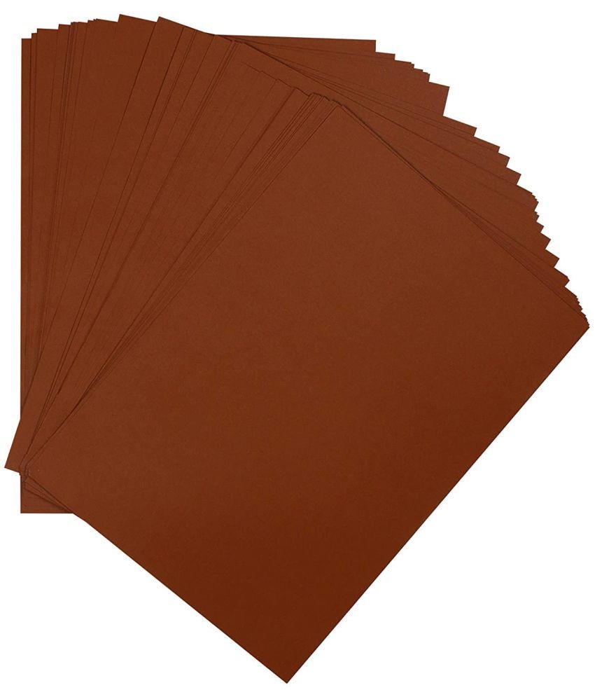     			ECLET A4 Color Paper (20 Sheets (180-240 GSM Brown)