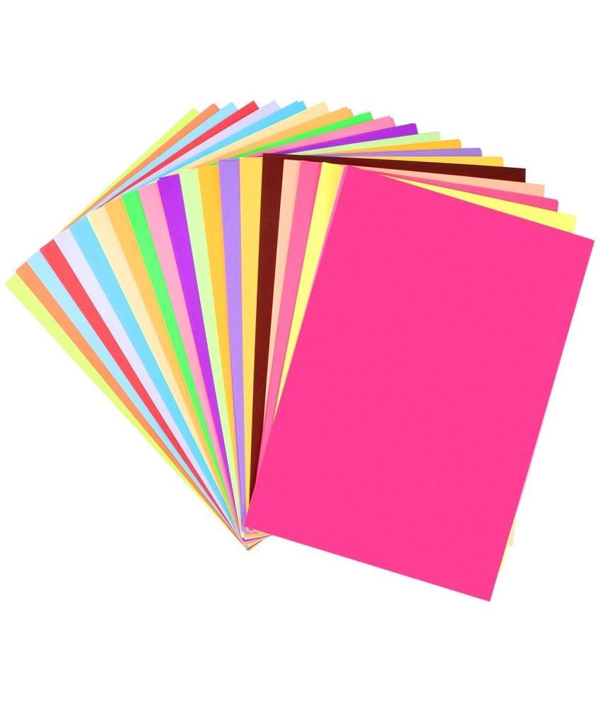     			ECLET A4 Color Paper (20 Sheets)(180-240 GSM) (150 GSM)