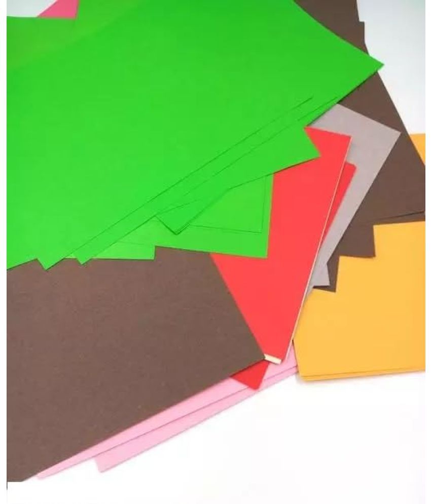     			ECLET Neon Origami Paper 15 cm X 15 cm Pack of 100 Sheets (10 sheet x 10 color) Fluorescent Color Both Side Coloured For Origami, Scrapbooking, Project Work.129