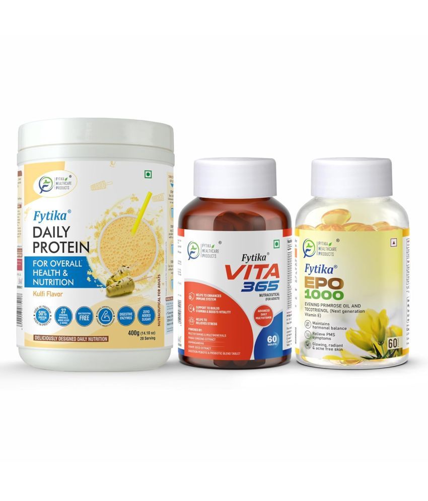     			FYTIKA Protein& Vita 365& EPO 1000 3 gm Pack of 3