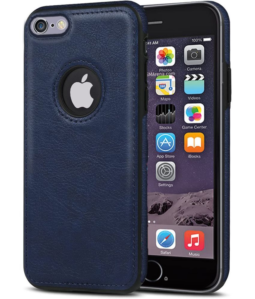     			Kosher Traders Plain Cases Compatible For Artificial Leather Apple Iphone 6 ( Pack of 1 )