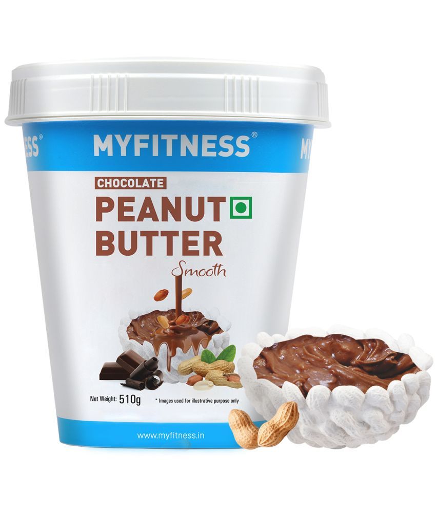     			MYFITNESS Chocolate Peanut Butter Smooth 510g| 22g Protein|Tasty & Healthy Nut Butter Spread|Creamy