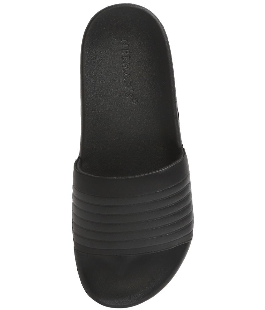     			Neemans Black Women's Slide Flip Flop