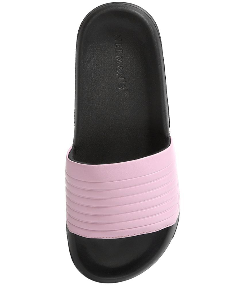     			Neemans Pink Women's Slide Flip Flop