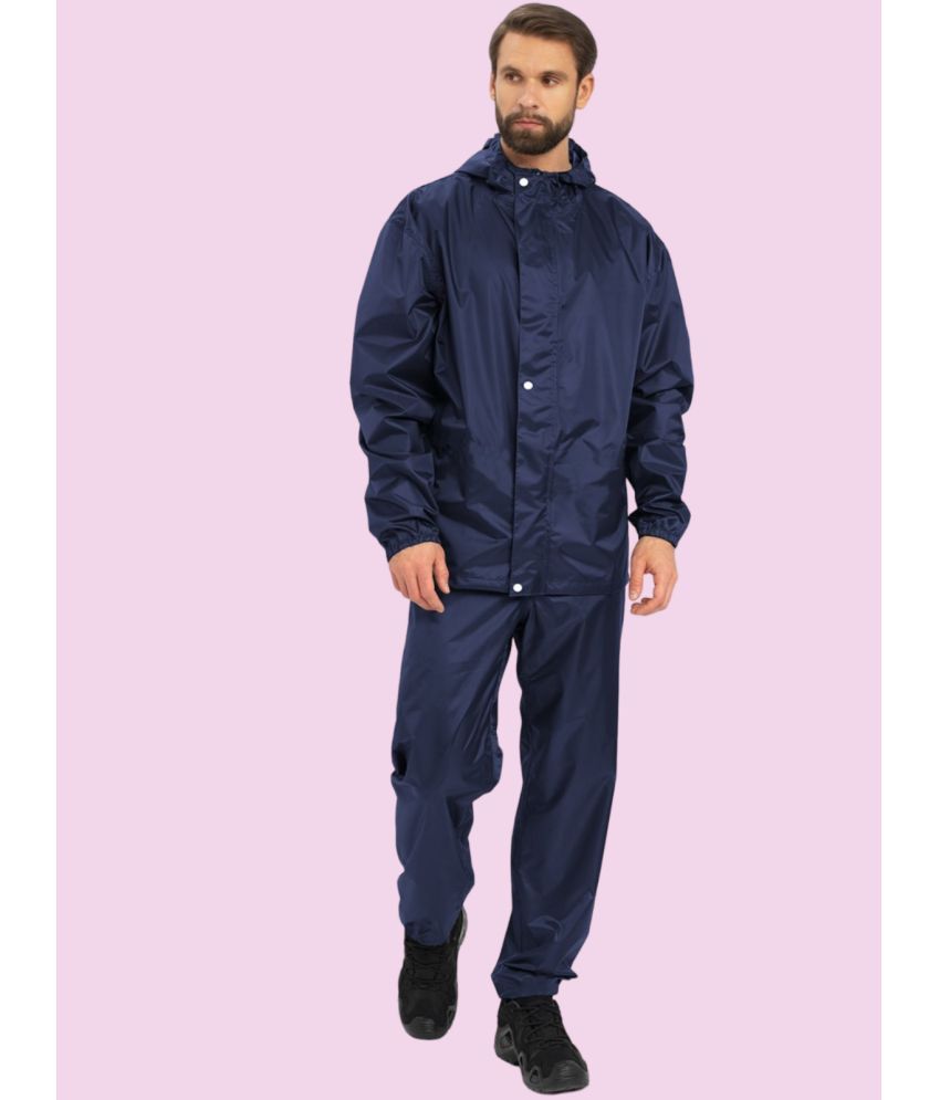     			PP Kurtis Navy Polyester Men's Rain Suit ( Pack of 1 )