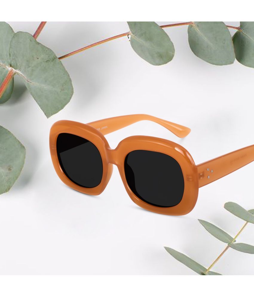     			Peter Jones Orange Oversized Sunglasses ( Pack of 1 )