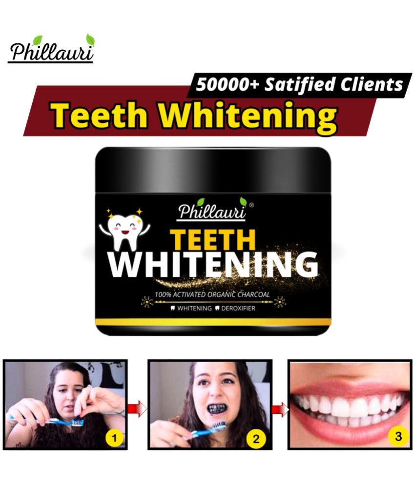     			Phillauri Teeth Whitening Powder 50