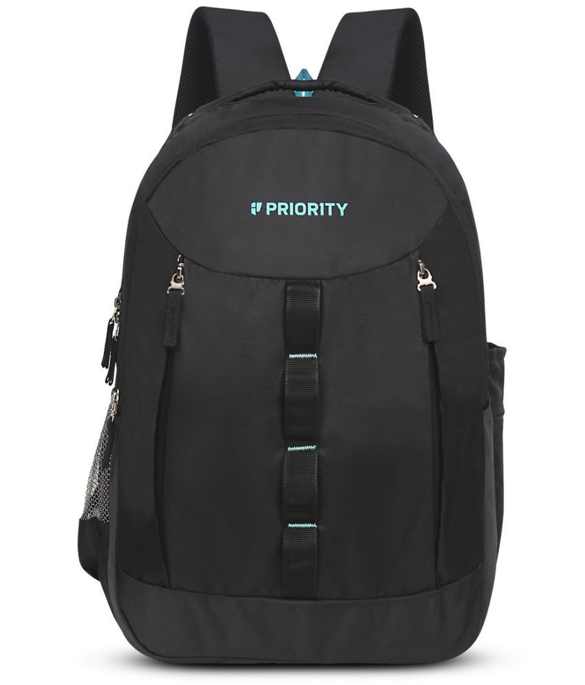     			Priority 38 Ltrs Black Laptop Bags