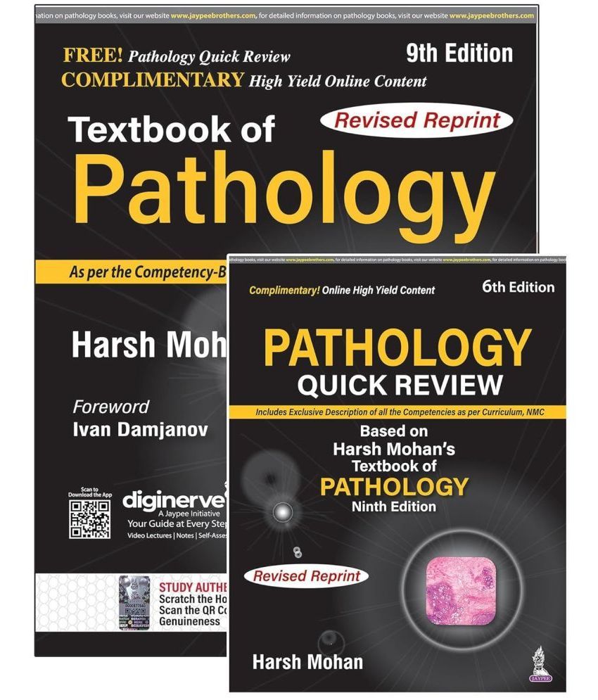     			Textbook of Pathology (Free Pathology Quick Review): With Free Pathology Quick Review Hardcover – 11 July 2023