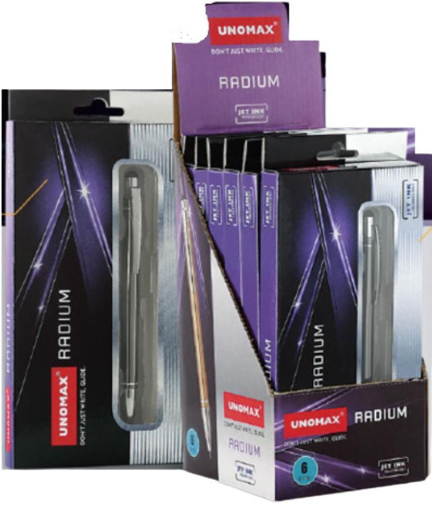     			Unomax Radium Ball Pen Pack of 6