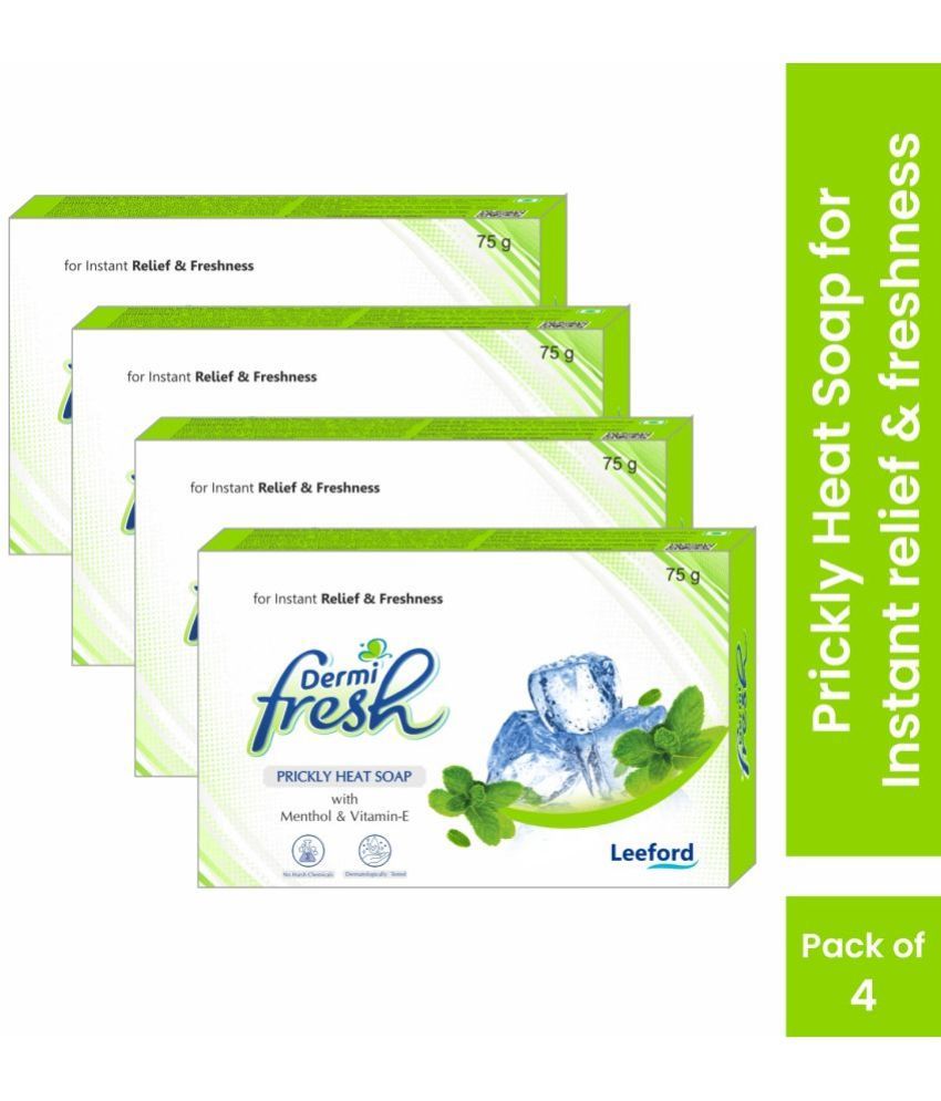     			DERMIFRESH Antibacterial Bathing Bar for All Skin Type ( Pack of 4 )