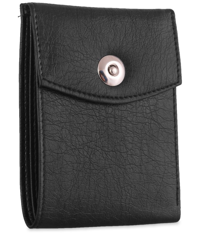     			Eugenie Club Black Leather Men's Three Fold Wallet,RFID Wallet,Regular Wallet ( Pack of 1 )
