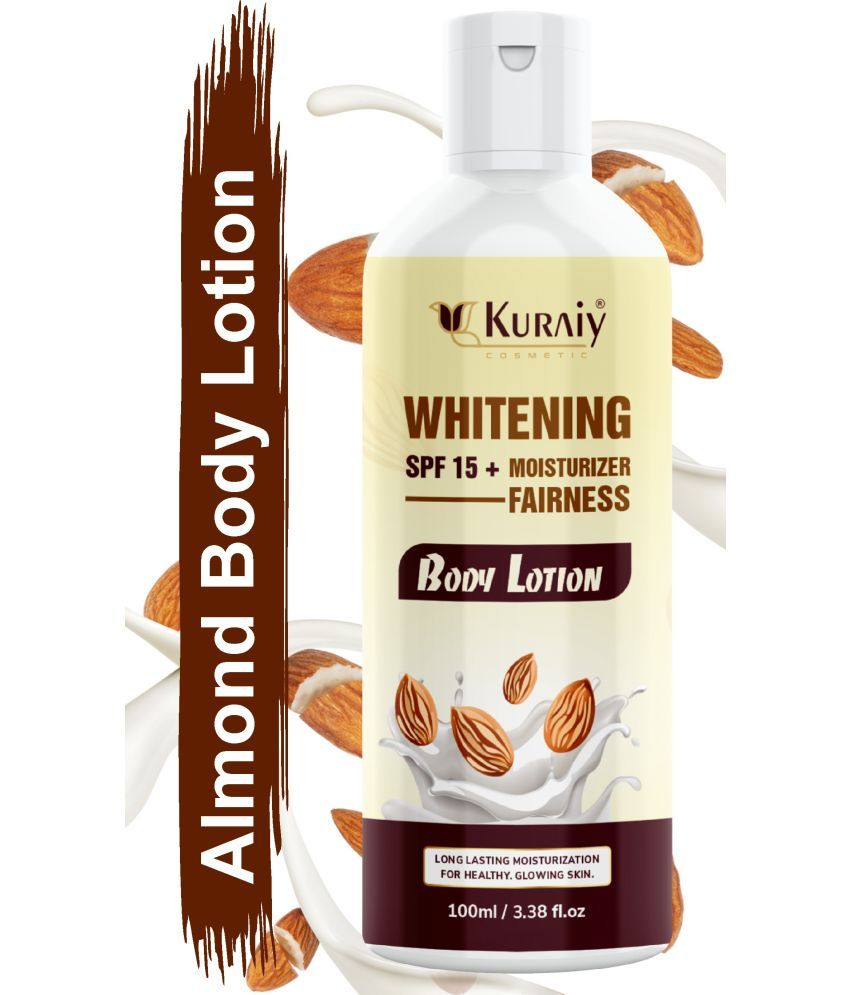     			KURAIY Almond Body Lotion for Nourishing Body Milk with Almond Oil & Vitamin E For Men & Women