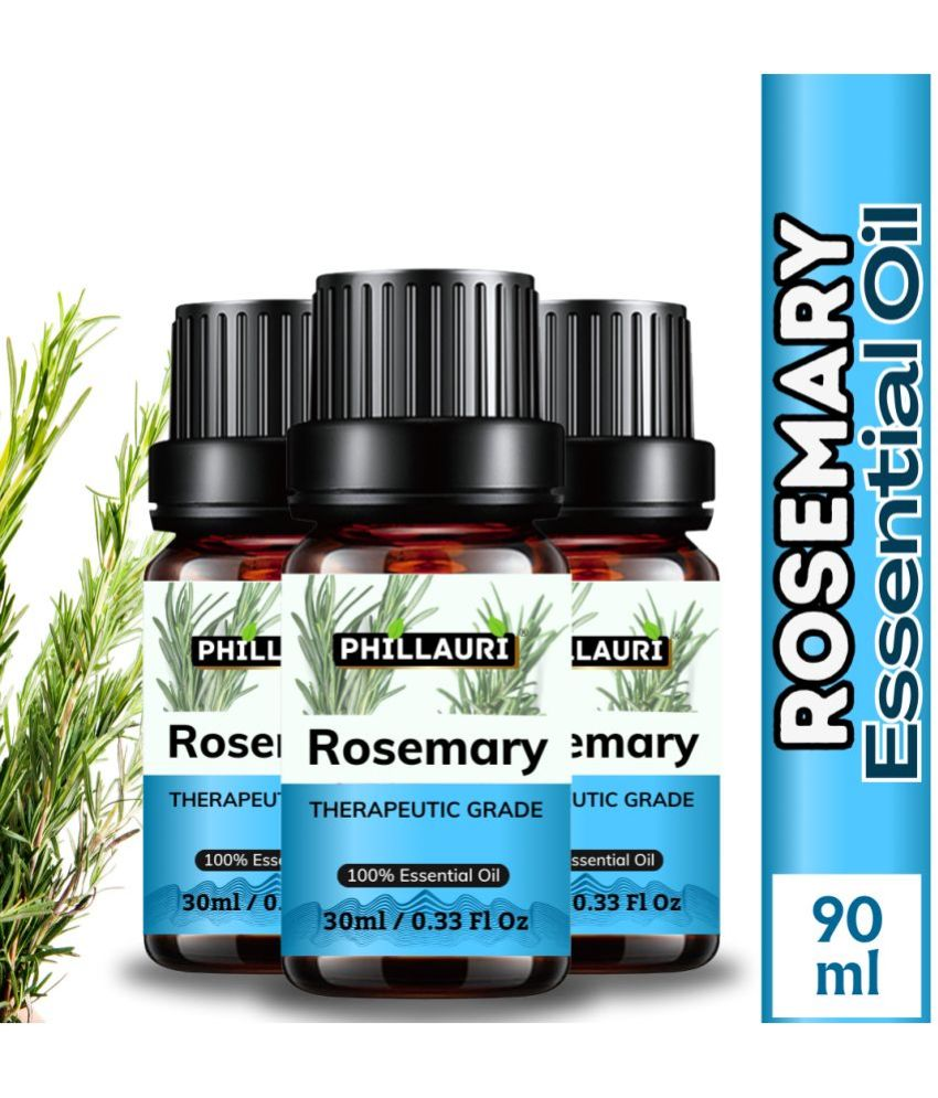     			Phillauri Rosemary Others Essential Oil Floral With Dropper 90 mL ( Pack of 3 )