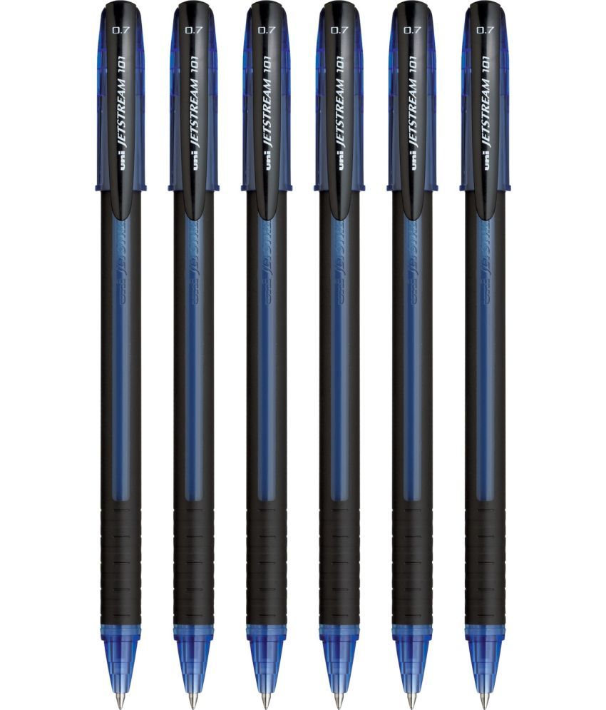     			Uni-Ball Sx 101 Blue Pack Of 6