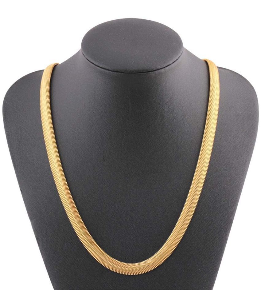     			shankhraj mall Gold Plated Chain ( Pack of 1 )