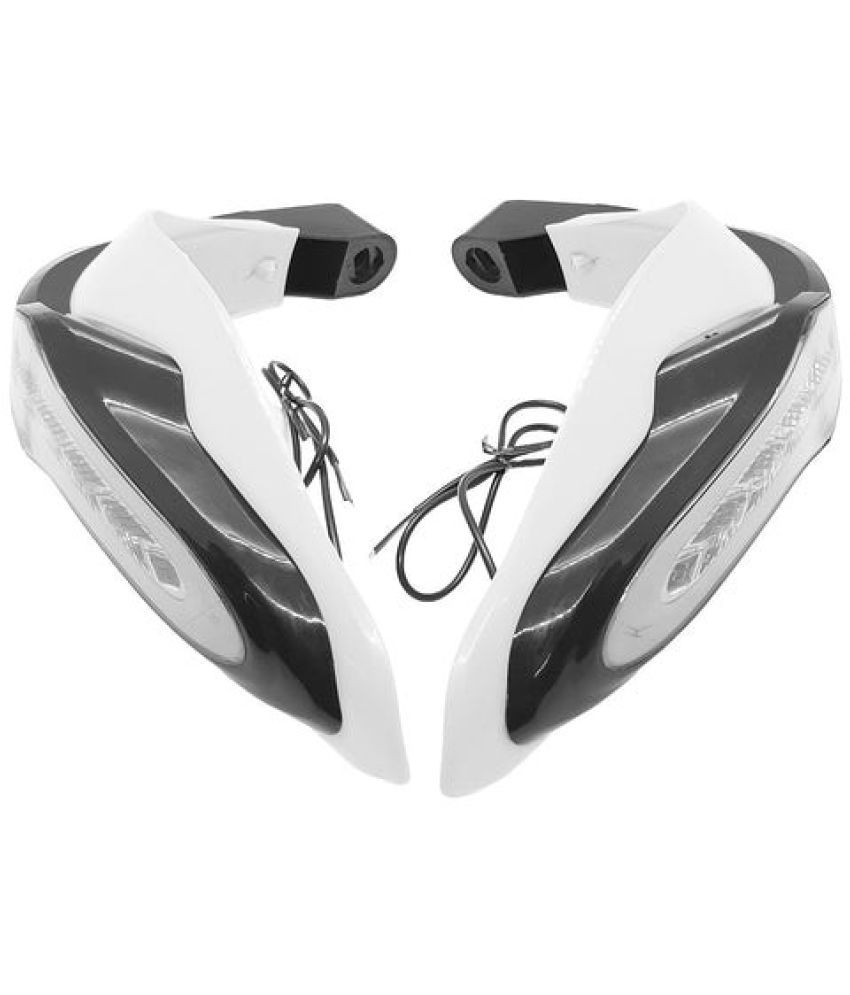     			Bike Handguard Type-3 White