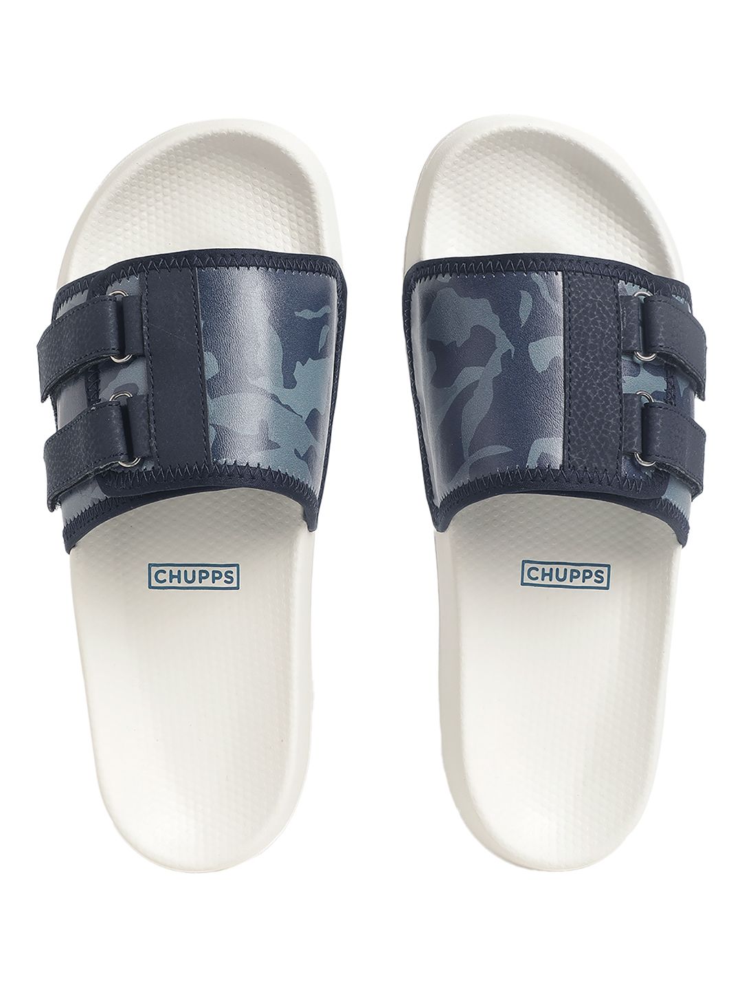     			CHUPPS Navy Blue Men's Slide Flip Flop