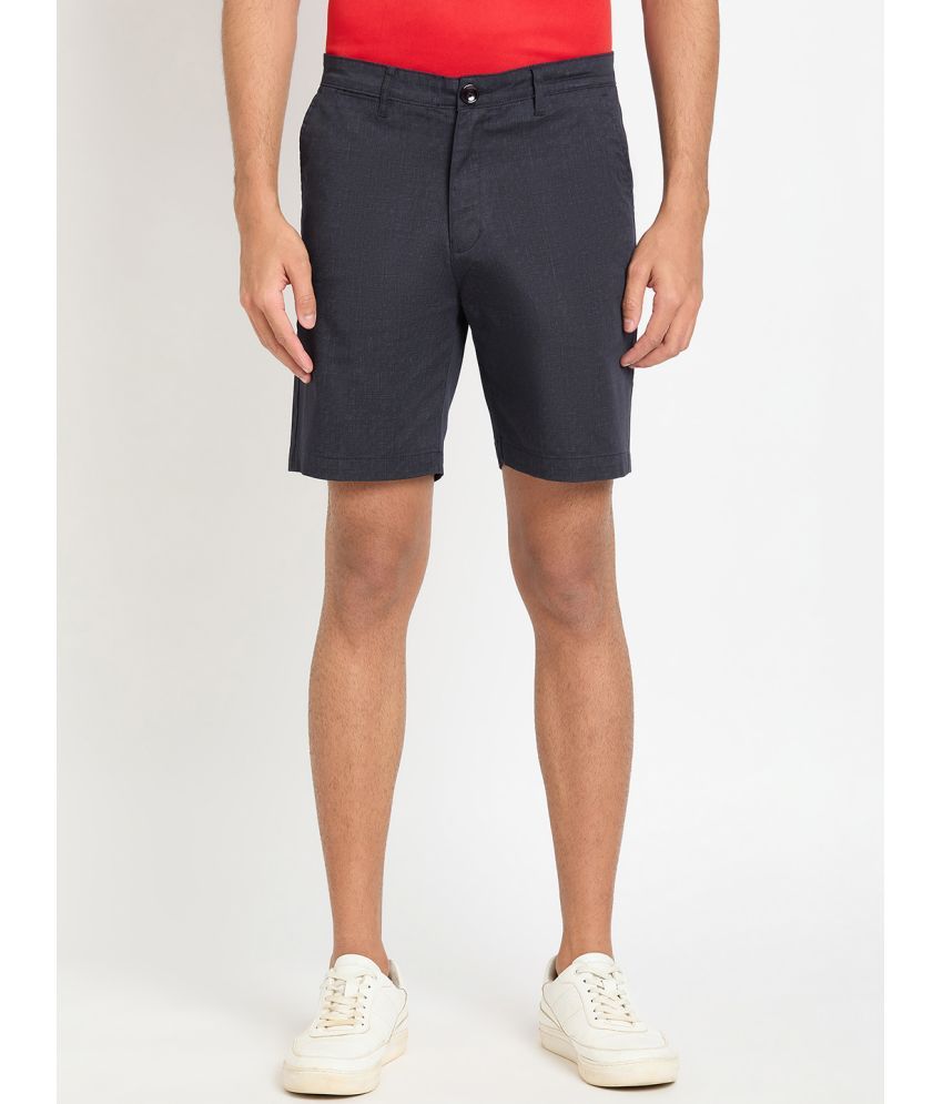     			Club York Navy Cotton Blend Men's Shorts ( Pack of 1 )