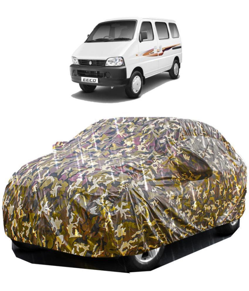     			GOLDKARTZ Car Body Cover for Maruti Suzuki Eeco With Mirror Pocket ( Pack of 1 ) , Multicolour