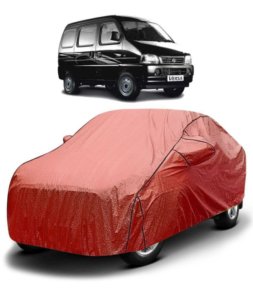     			GOLDKARTZ Car Body Cover for Maruti Suzuki Versa With Mirror Pocket ( Pack of 1 ) , Red