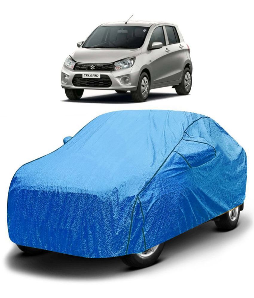     			GOLDKARTZ Car Body Cover for Maruti Suzuki Celerio With Mirror Pocket ( Pack of 1 ) , Blue