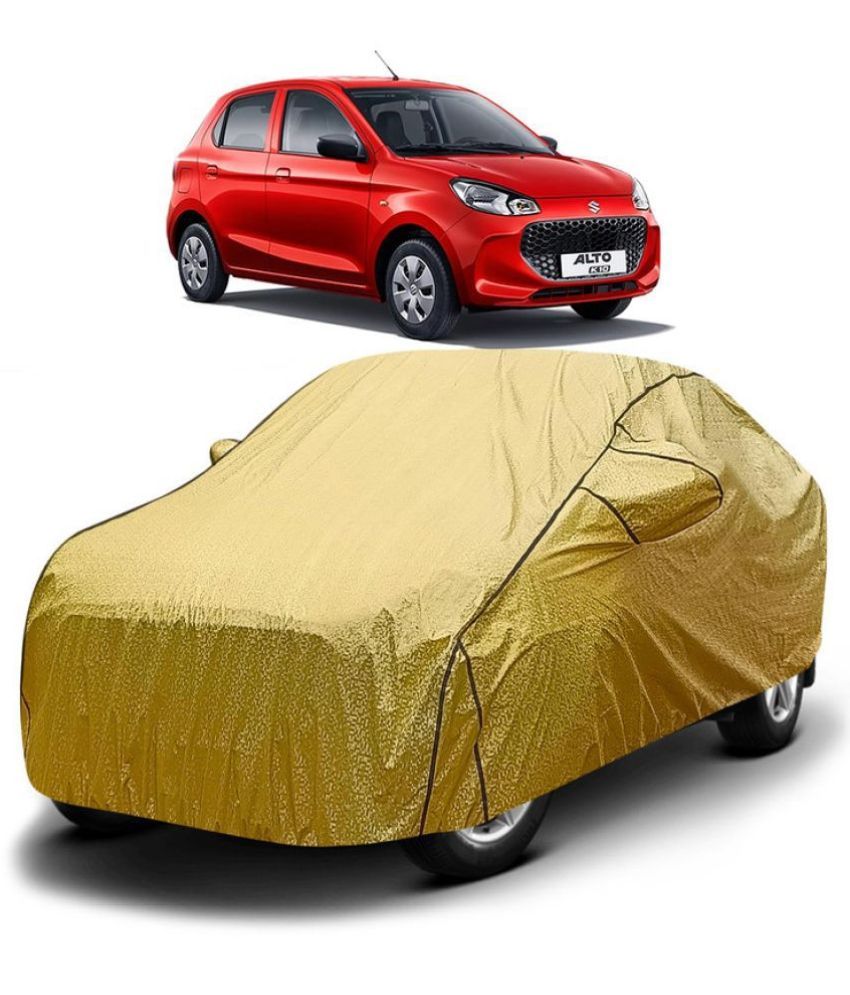     			GOLDKARTZ Car Body Cover for Maruti Suzuki Alto With Mirror Pocket ( Pack of 1 ) , Golden