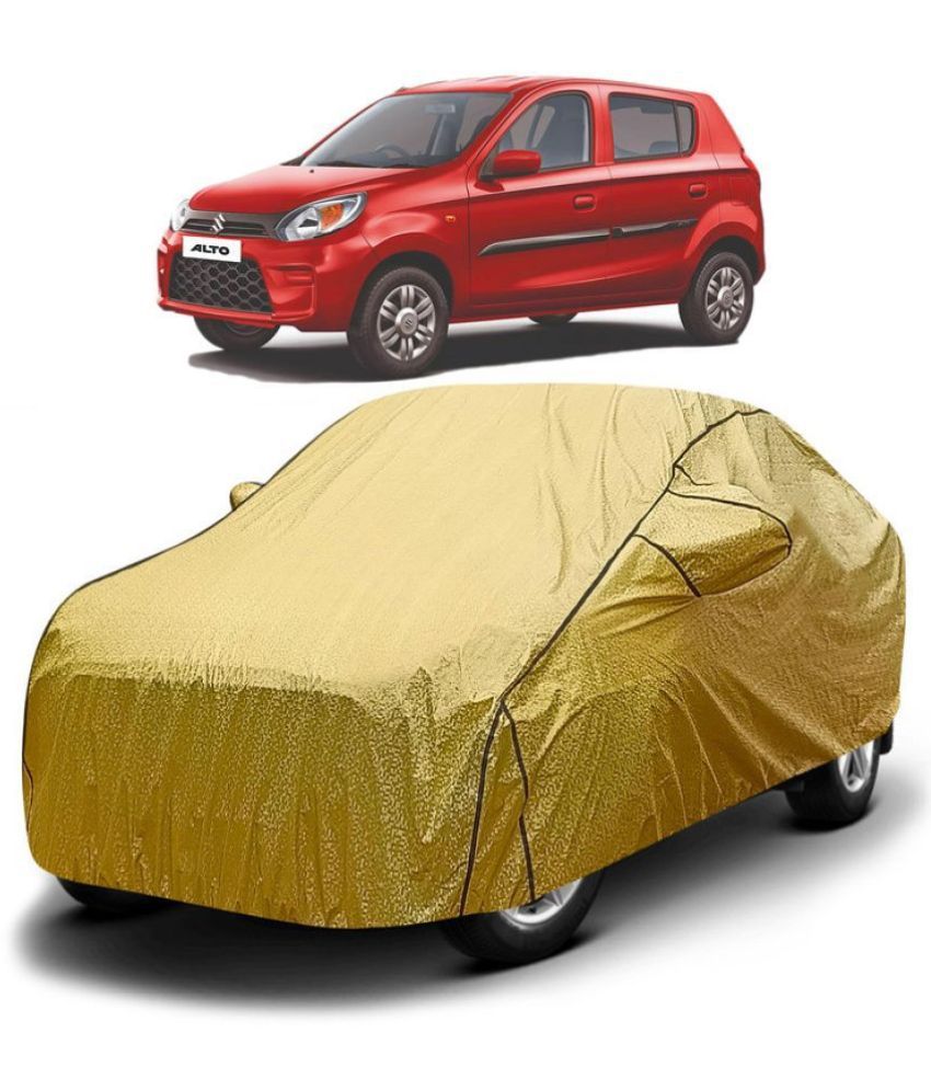     			GOLDKARTZ Car Body Cover for Maruti Suzuki Alto With Mirror Pocket ( Pack of 1 ) , Golden