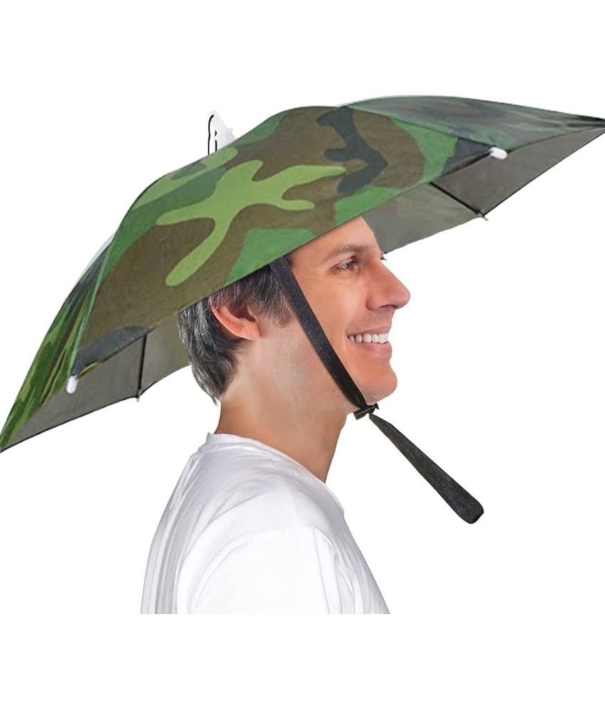     			Infispace Green Hand's Free Umbrella