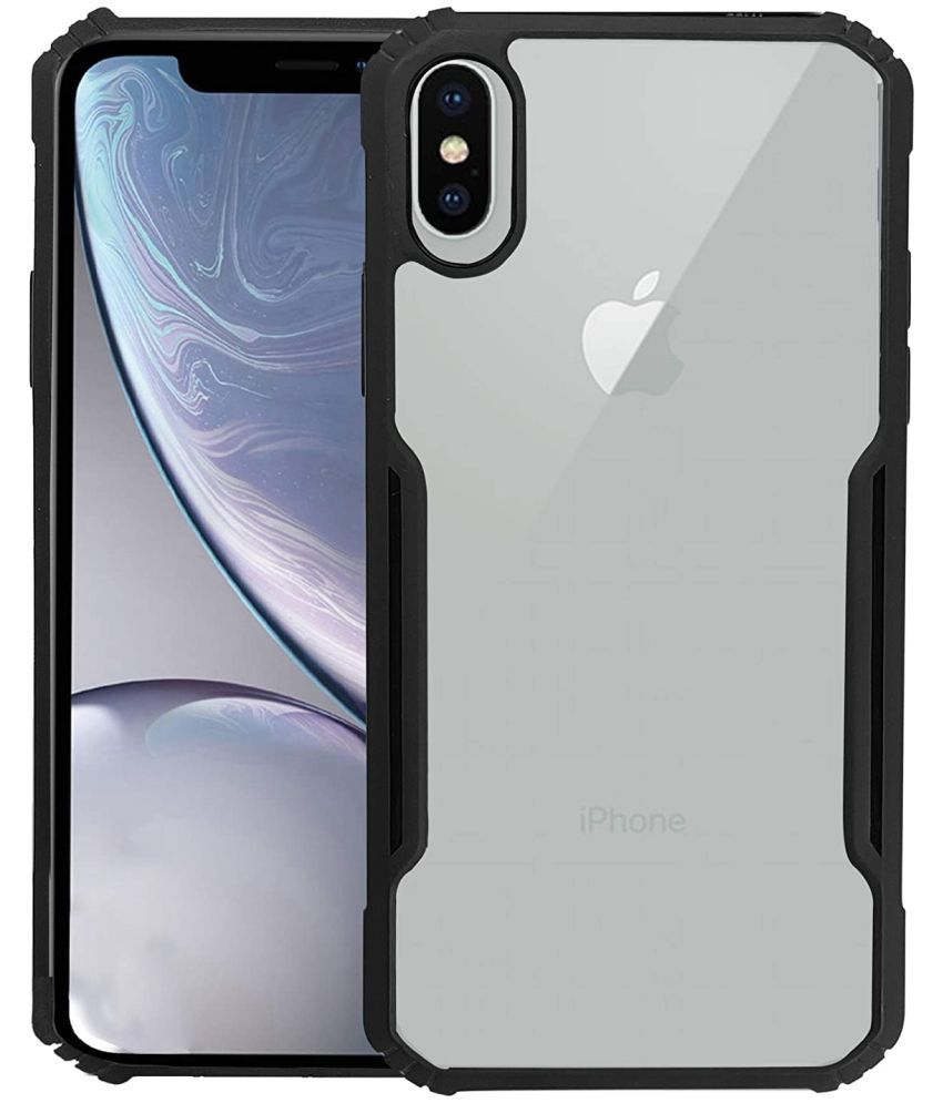     			Kosher Traders Shock Proof Case Compatible For Polycarbonate Apple Iphone X ( Pack of 1 )