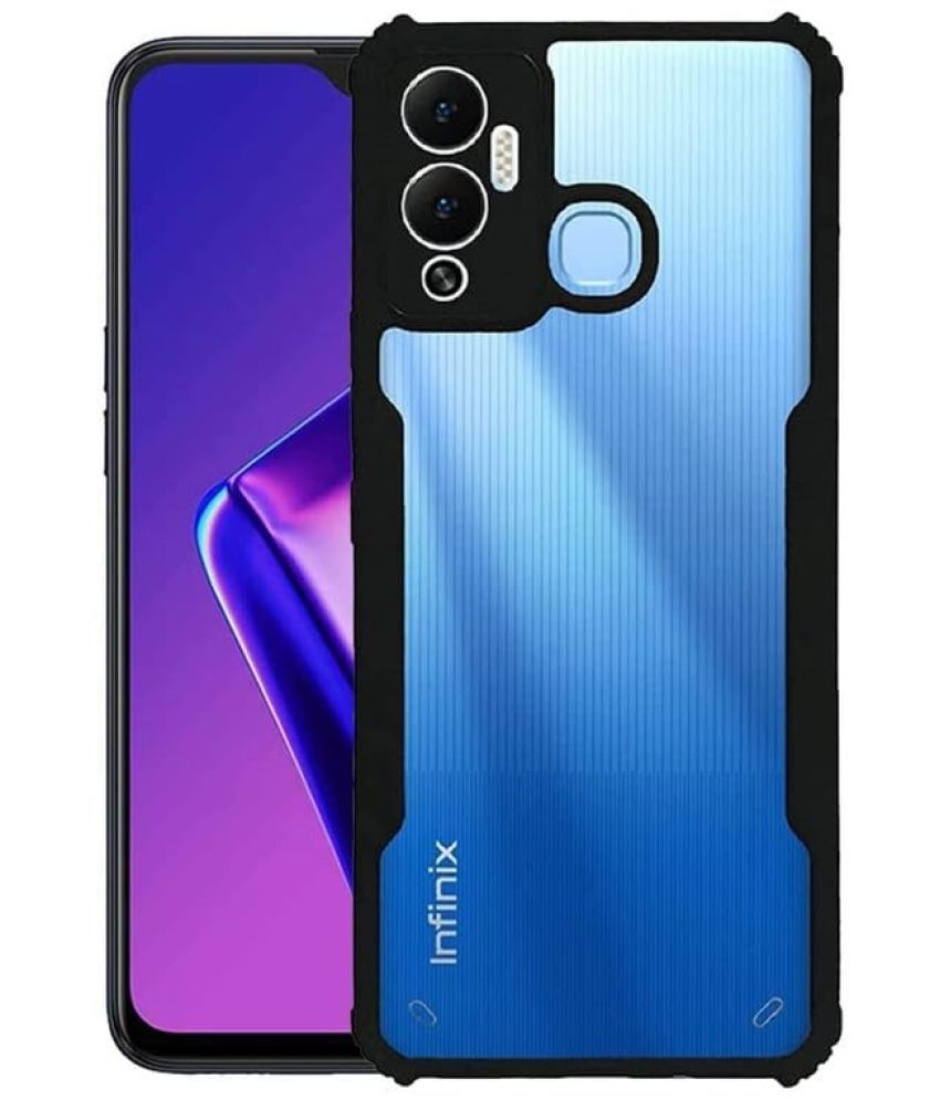     			Kosher Traders Shock Proof Case Compatible For Polycarbonate Infinix Hot 12 pro ( Pack of 1 )