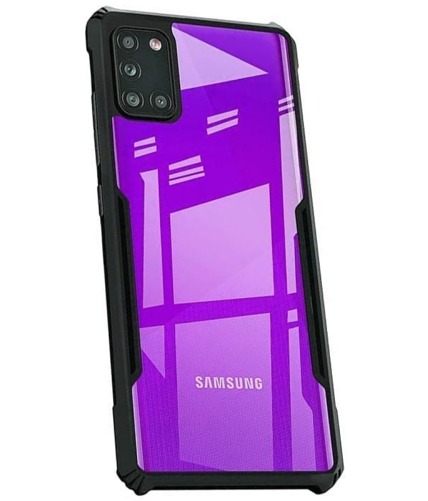     			Kosher Traders Shock Proof Case Compatible For Polycarbonate Samsung Galaxy A31 ( Pack of 1 )