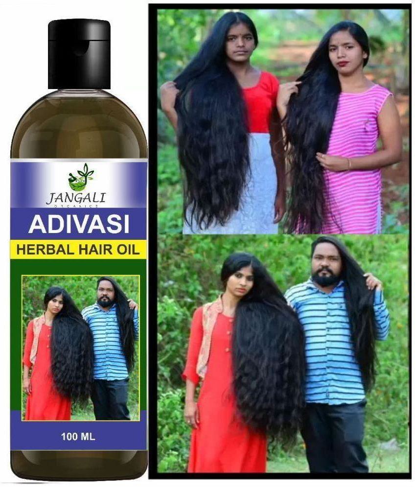     			PURE Jangali ORGANICS Adivasi herbal HAIR OIL FOR All Type of Hair Problem Growth 100ML