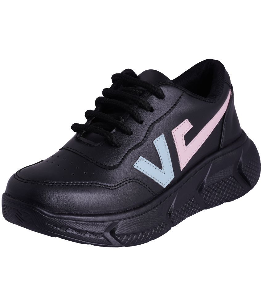     			Zappy - Black Women's Running Shoes