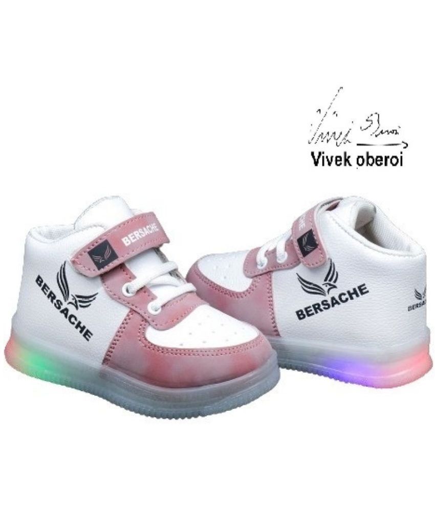     			Bersa Art Jewellery - Pink Boy's LED Shoes ( 1 Pair )