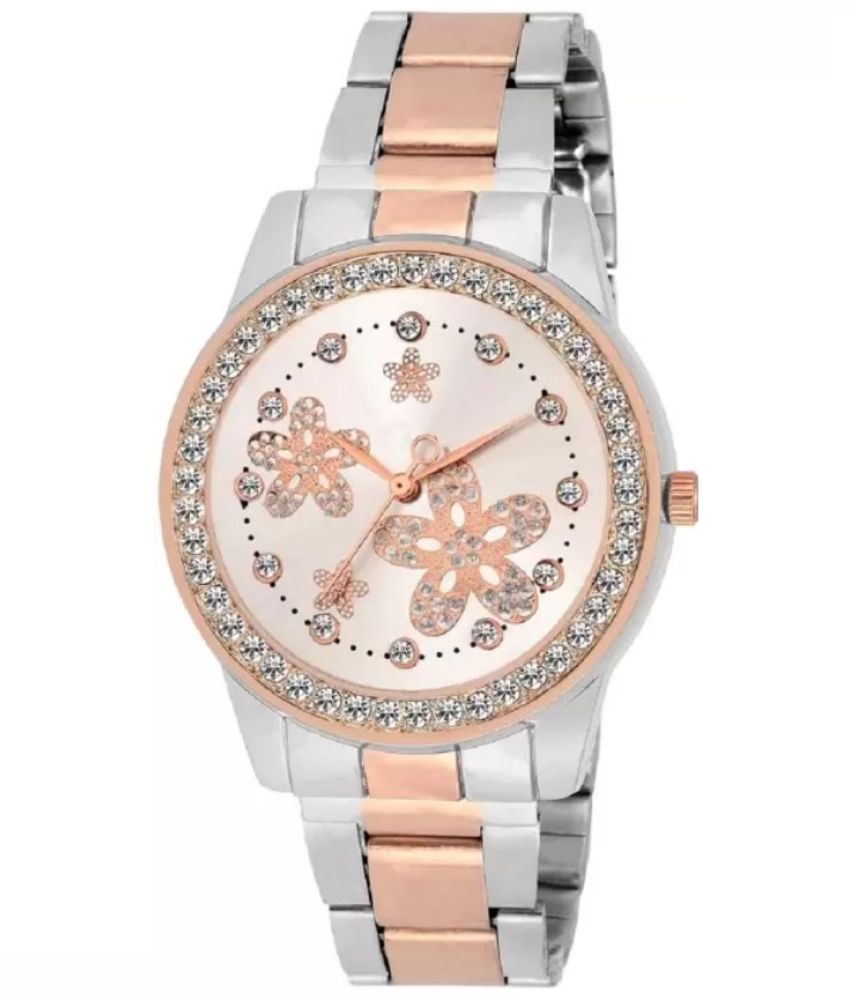     			DECLASSE Silver Metal Analog Womens Watch