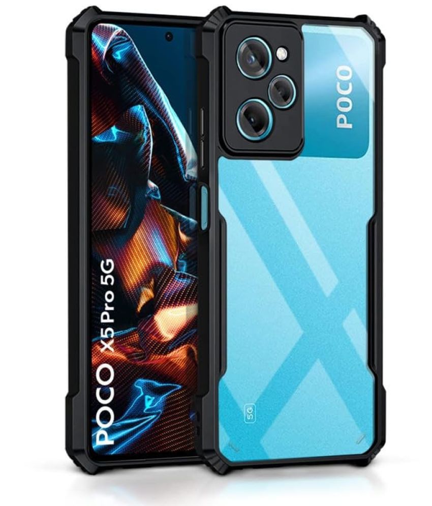     			Doyen Creations Shock Proof Case Compatible For Polycarbonate Poco X5 5g ( Pack of 1 )