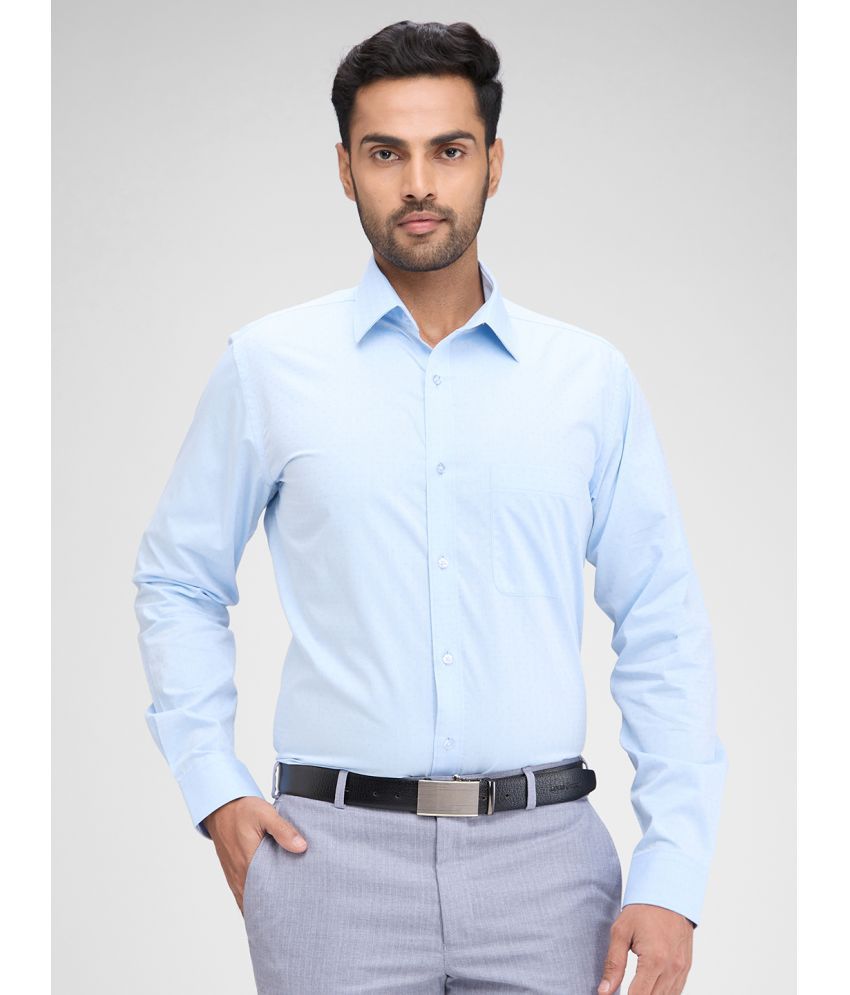     			Raymond Cotton Slim Fit Full Sleeves Men's Formal Shirt - Blue ( Pack of 1 )