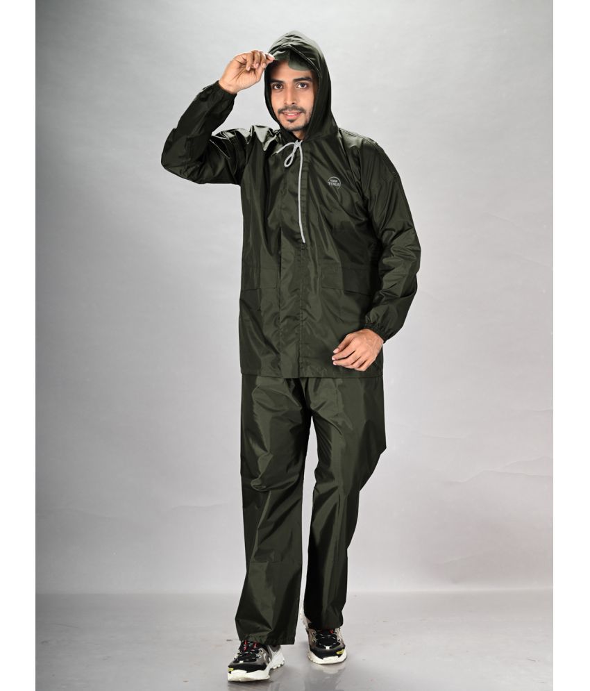     			lux venus Green PVC Men's Rain Suit ( Pack of 1 )