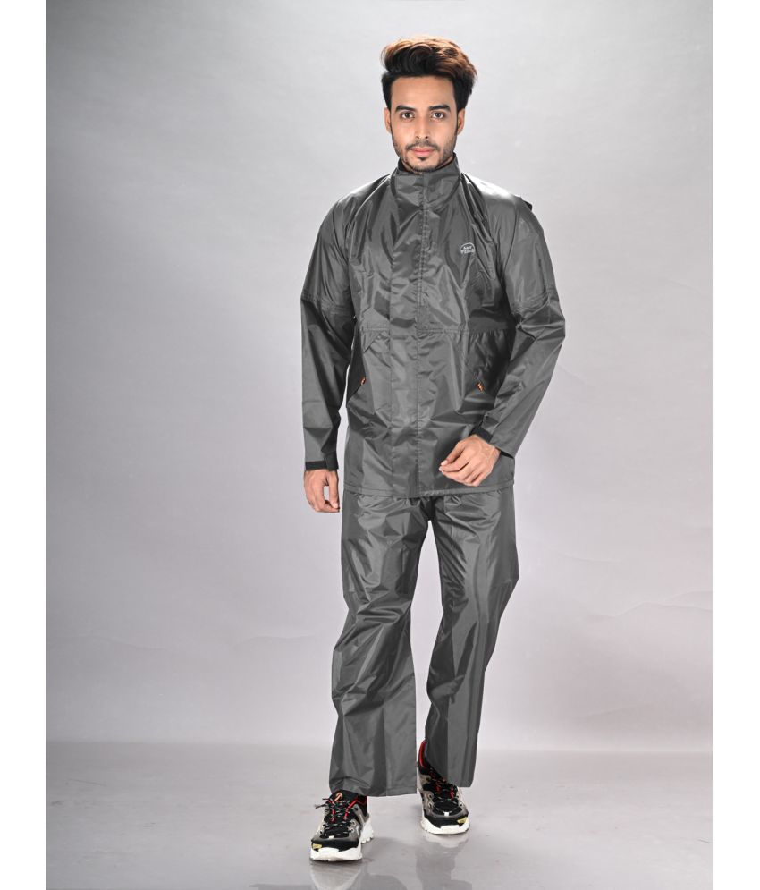     			lux venus Grey PVC Men's Rain Suit ( Pack of 1 )