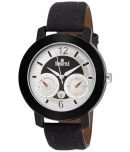 Swisstyle Black Leather Analog Men's Watch