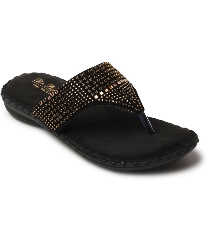     			BIG BIRD Black Women's Flats