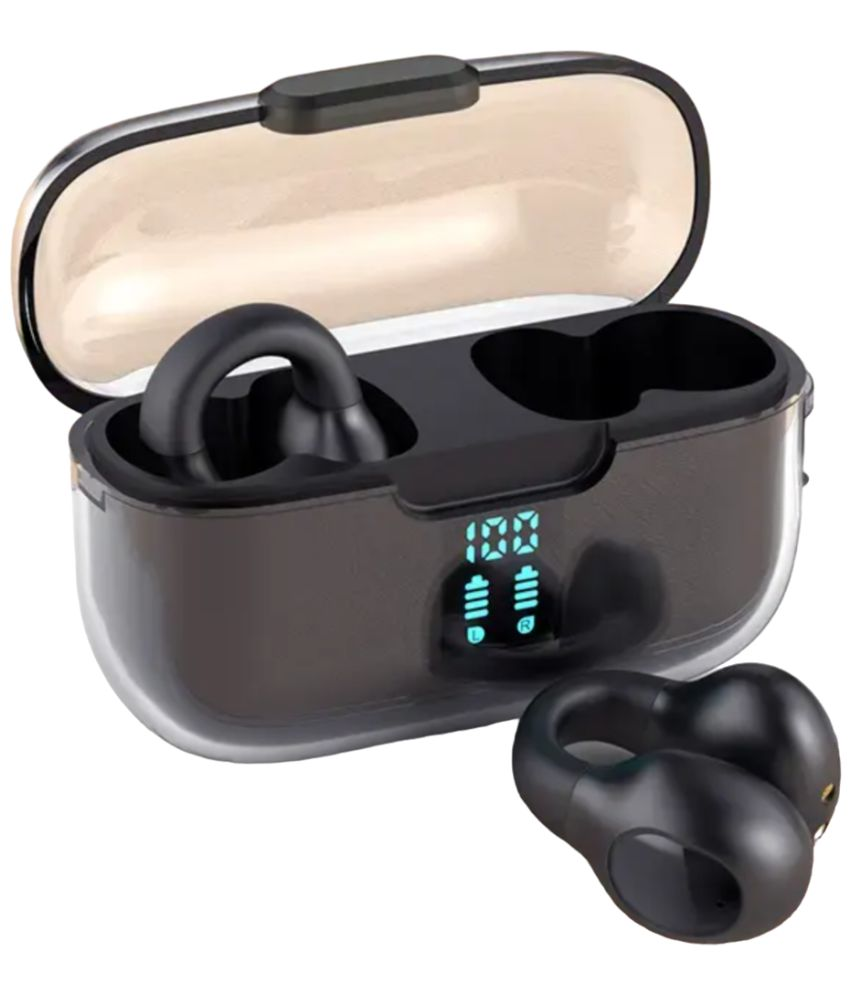     			COREGENIX Tc58 Bluetooth True Wireless (TWS) In Ear 30 Hours Playback Low Latency,Powerfull bass IPX4(Splash & Sweat Proof) Black