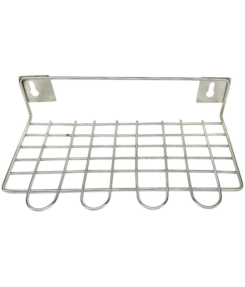     			OC9 Silver Stainless Steel Storage Racks ( Pack of 1 )