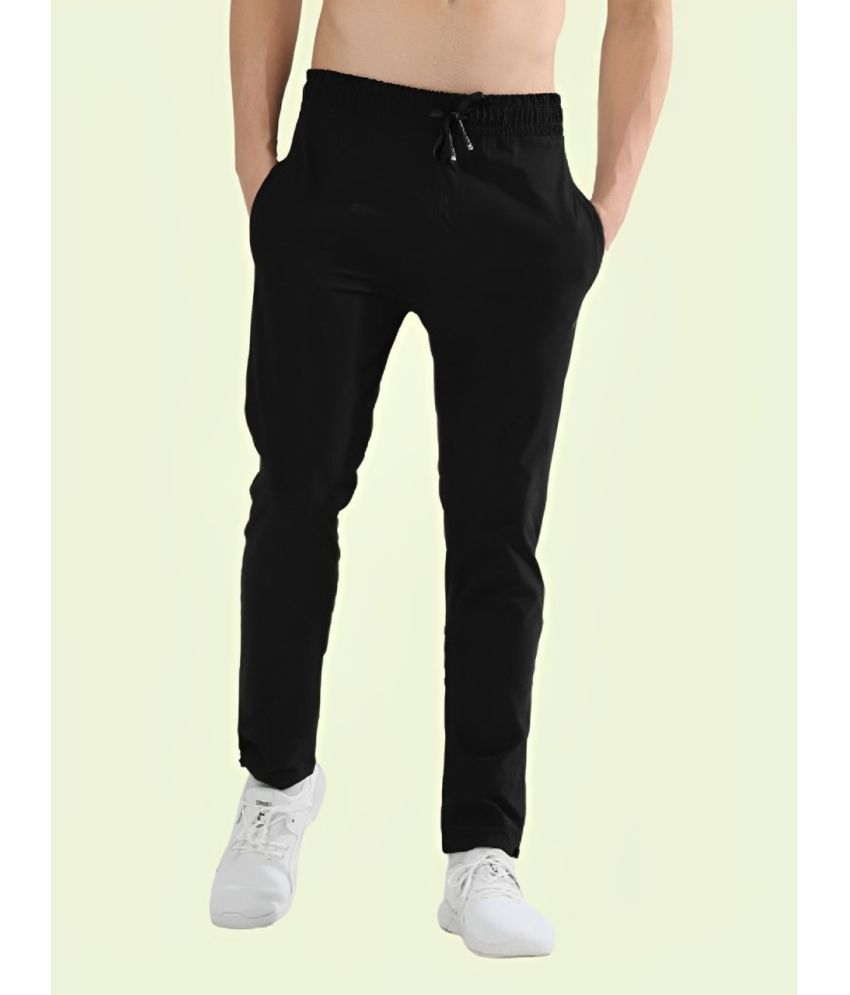     			PP Kurtis Black Lycra Men's Trackpants ( Pack of 1 )