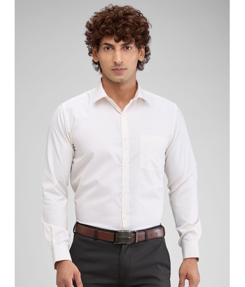     			Park Avenue Cotton Blend Slim Fit Full Sleeves Men's Formal Shirt - White ( Pack of 1 )