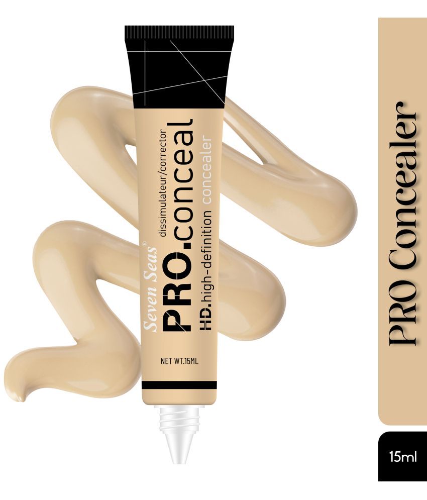     			Seven Seas Pro.conceal HD. High-definition Concealer (Nude,15 ML)