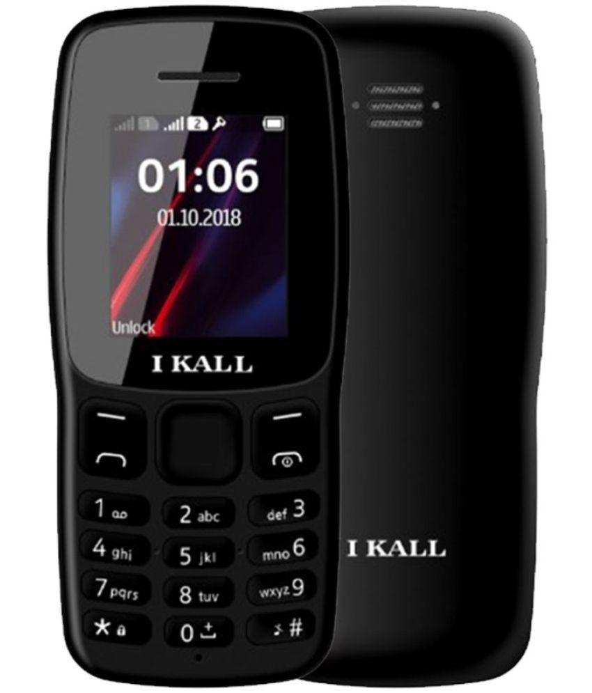     			iKall K100 Dual SIM Feature Phone Black